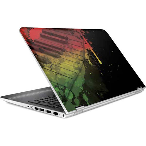 Rasta Color Keys HP Pavilion Skin